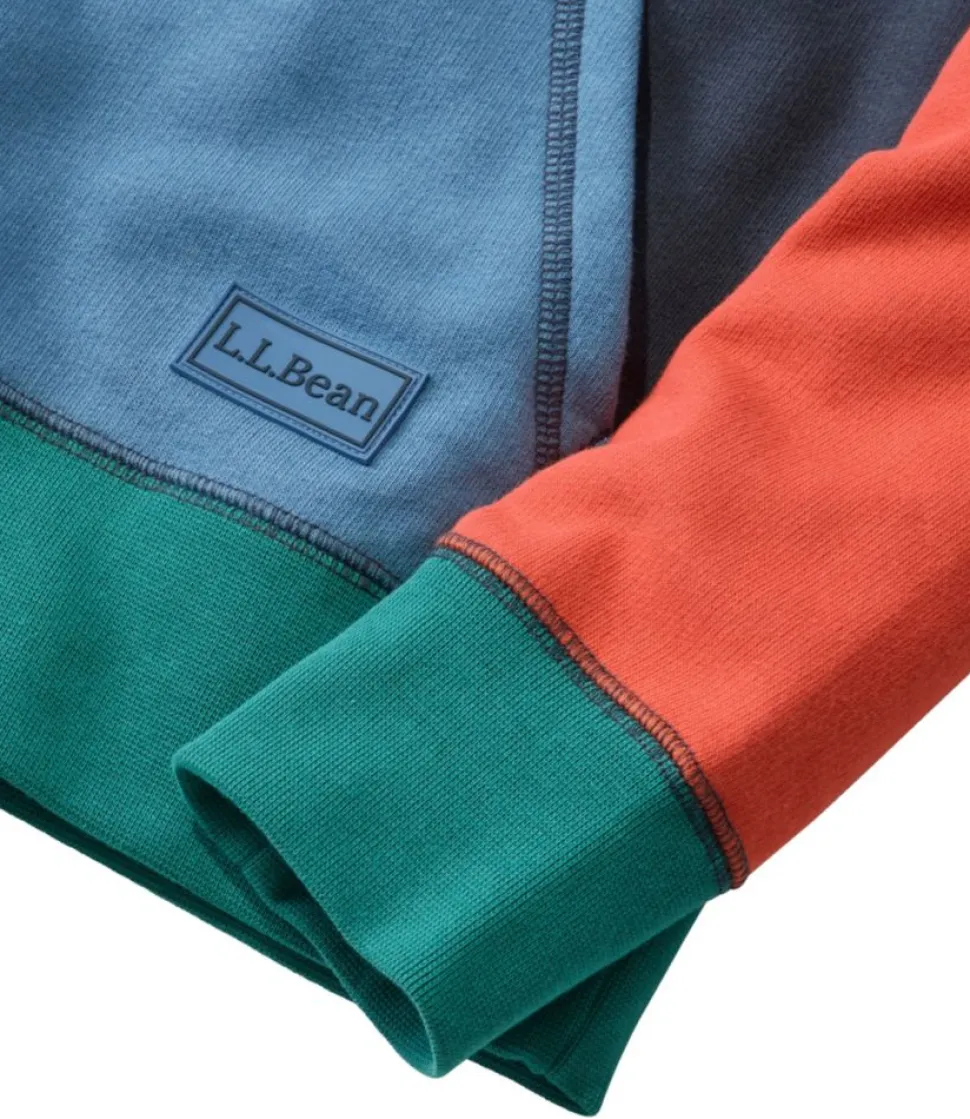 Shop L.L.Bean "Kids' Athleisure Hoodie, Colorblock"