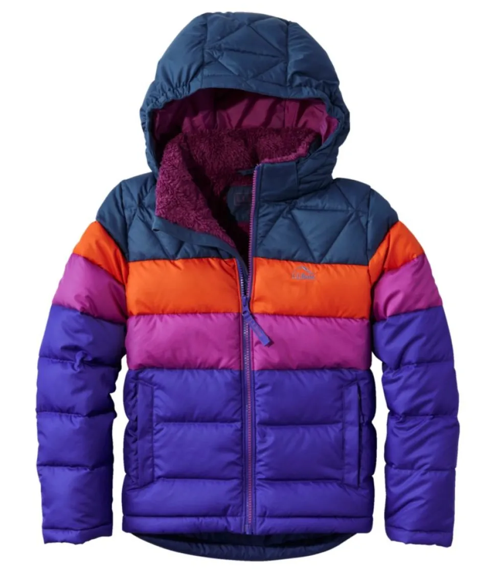 Shop L.L.Bean "Kids' Bean's Down Jacket, Colorblock"
