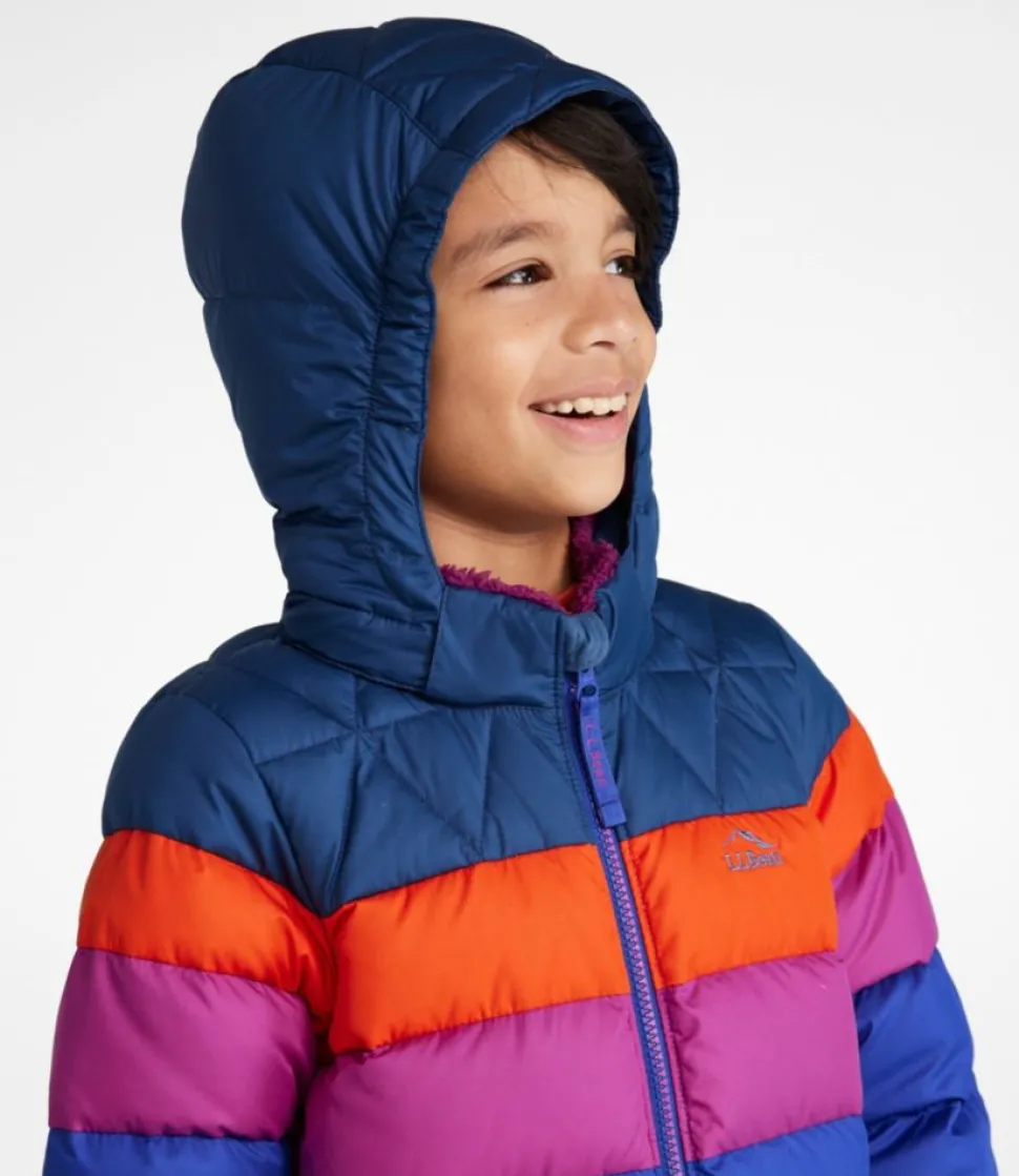 Shop L.L.Bean "Kids' Bean's Down Jacket, Colorblock"