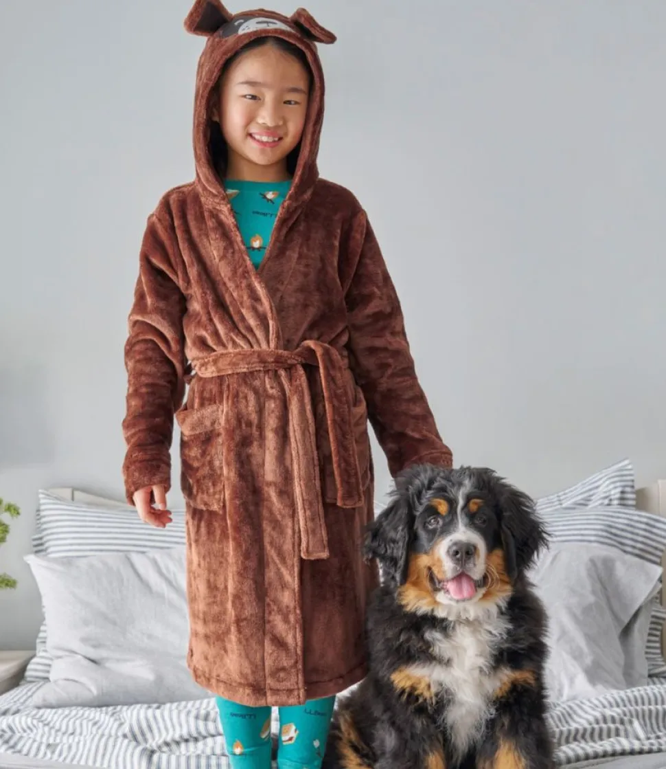 Sale L.L.Bean "Kids' Cozy Animal Robe, Hooded"