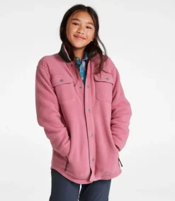 Hot L.L.Bean "Kids' Cozy Fleece Shirt Jacket"