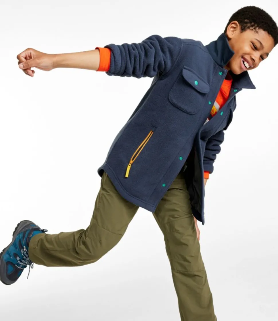 Hot L.L.Bean "Kids' Cozy Fleece Shirt Jacket"
