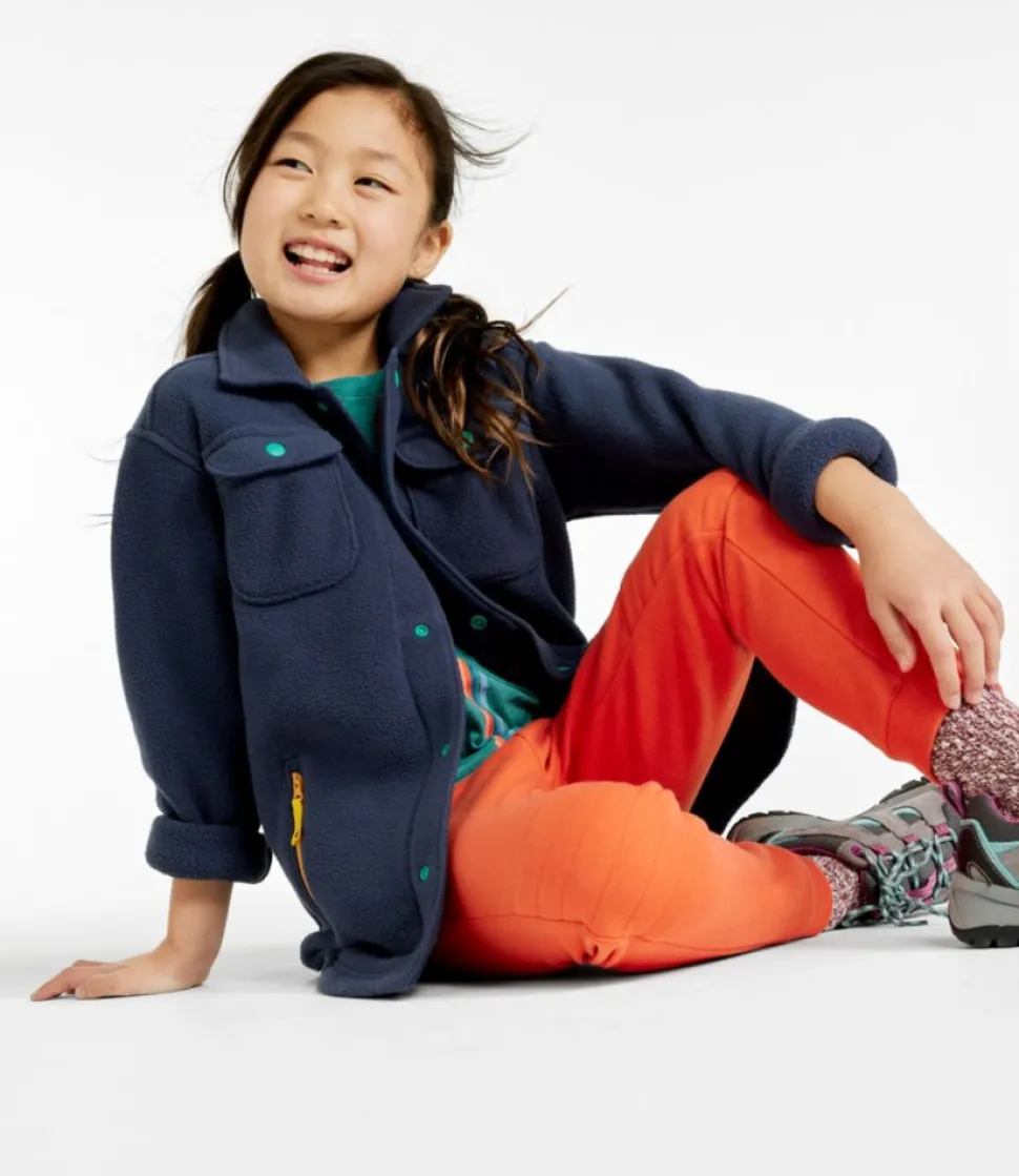 Hot L.L.Bean "Kids' Cozy Fleece Shirt Jacket"