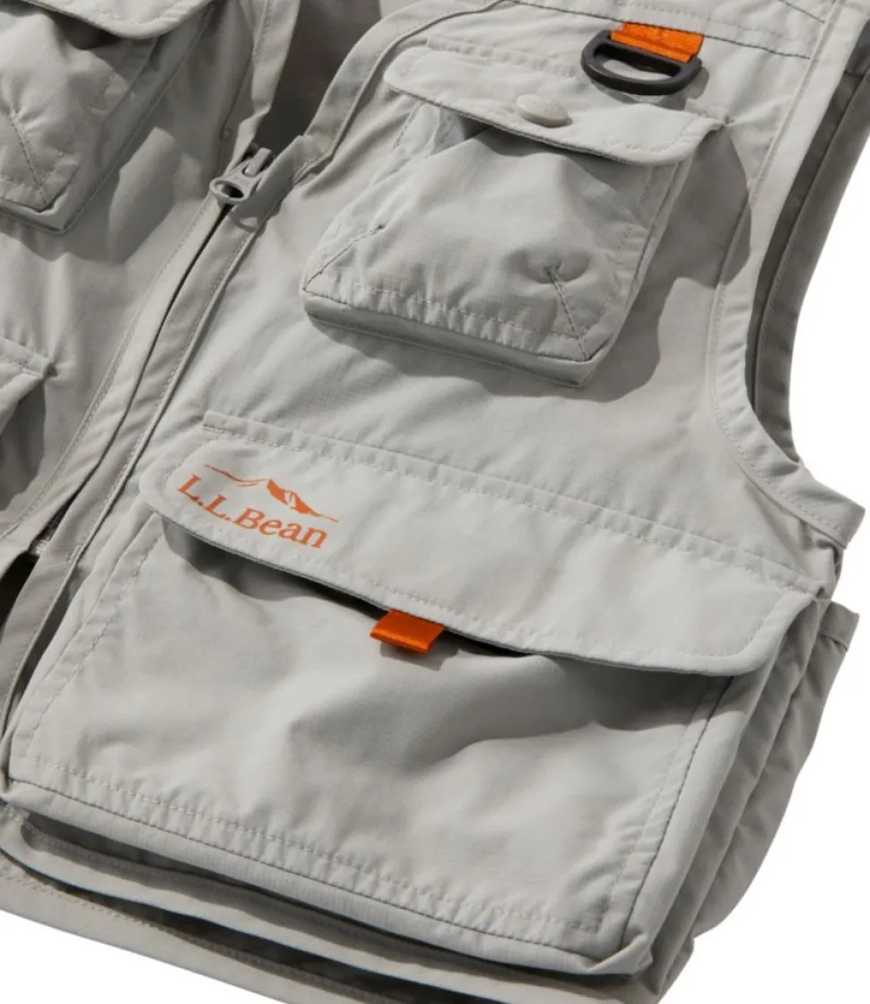 Outlet L.L.Bean "Kids' Emerger Fishing Vest" AnchorGray