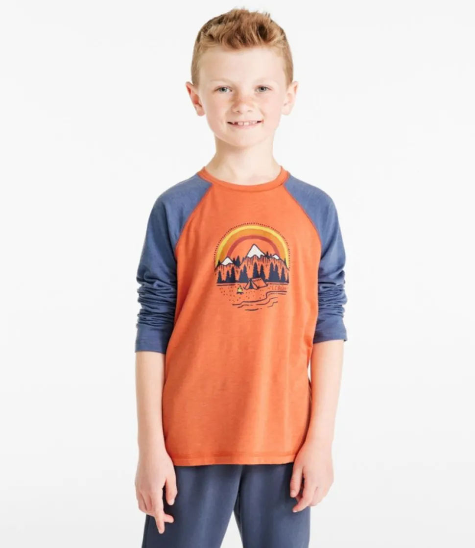 Cheap L.L.Bean "Kids' Everyday SunSmart® Tee, Long-Sleeve"