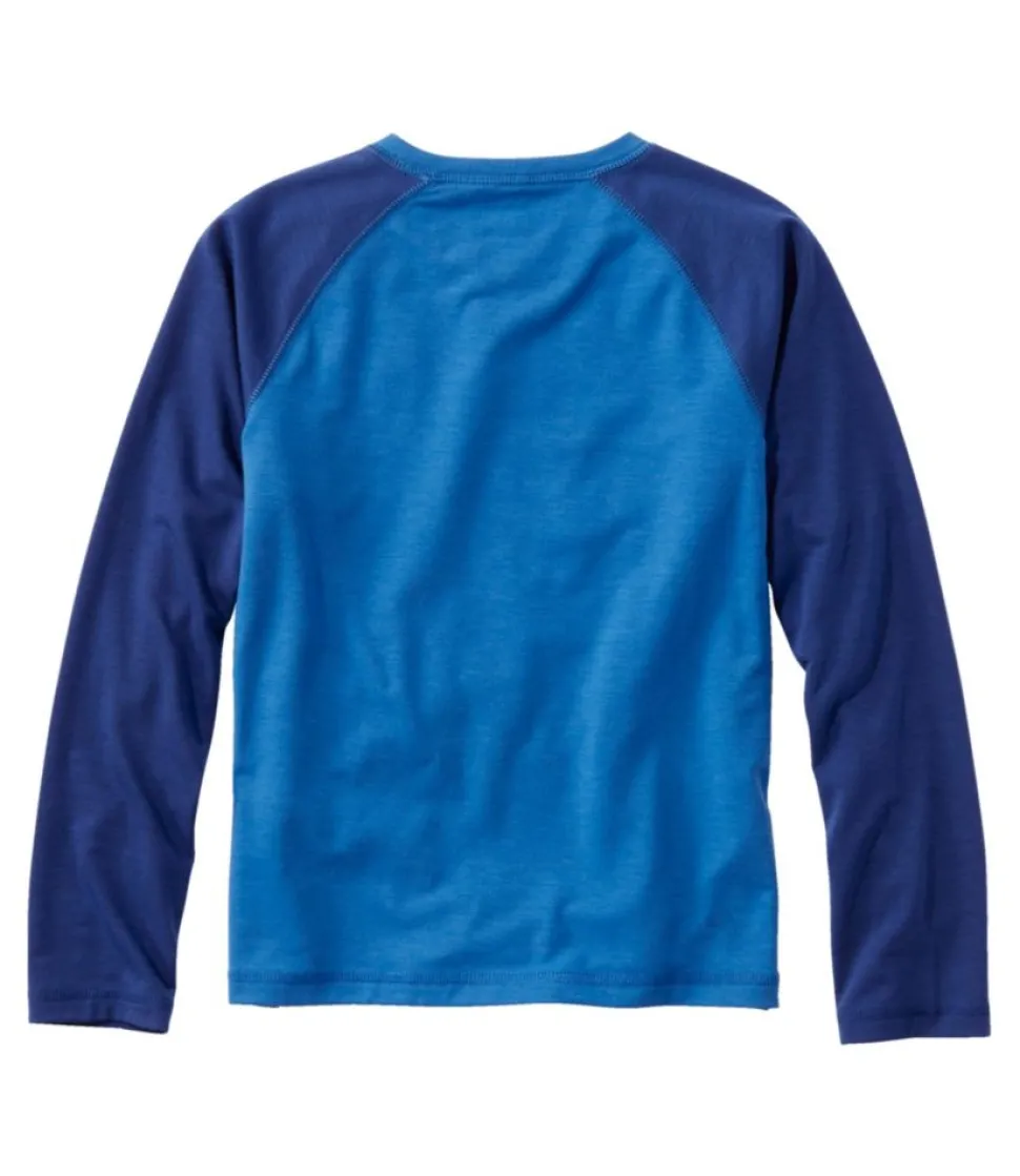 Cheap L.L.Bean "Kids' Everyday SunSmart® Tee, Long-Sleeve"