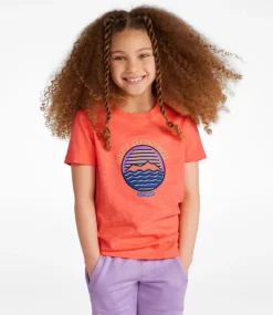Hot L.L.Bean "Kids' Graphic Tee, Glow-in-the-Dark"