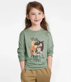 Best L.L.Bean "Kids' Graphic Tee, Long-Sleeve Glow-in-the-Dark"