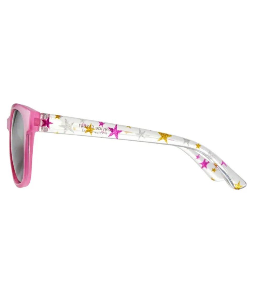Sale L.L.Bean "Kids' Bayside Polarized Sunglasses" ShinyPink