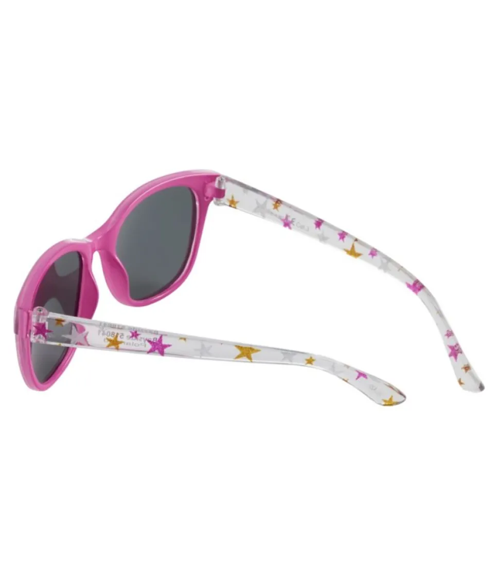 Sale L.L.Bean "Kids' Bayside Polarized Sunglasses" ShinyPink