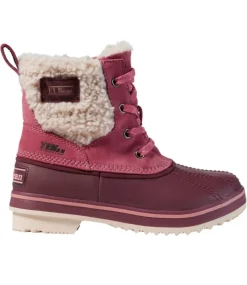 Store L.L.Bean "Kids' Rangeley Sherpa Boots" FadedRose/Burgundy