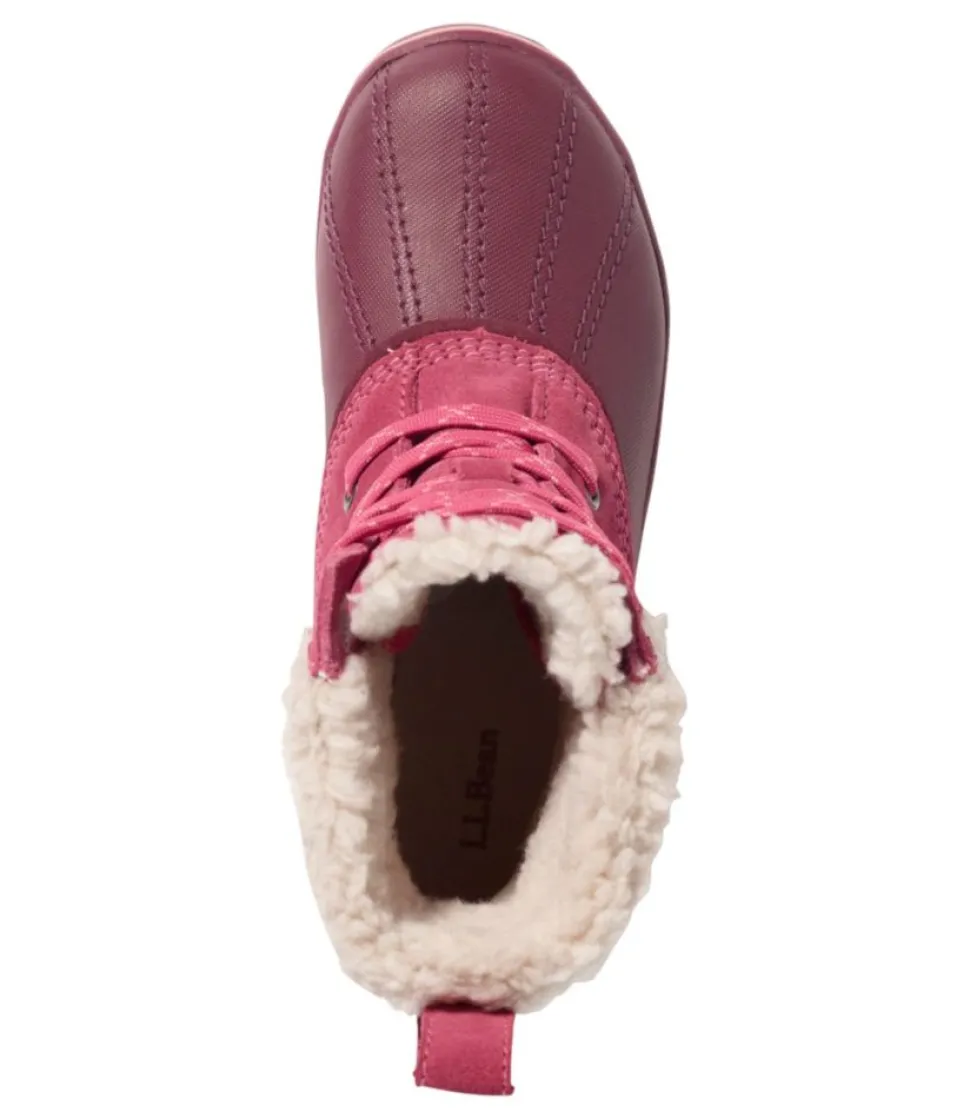 Store L.L.Bean "Kids' Rangeley Sherpa Boots" FadedRose/Burgundy