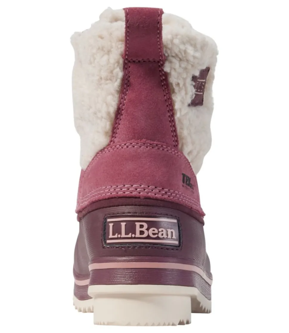 Store L.L.Bean "Kids' Rangeley Sherpa Boots" FadedRose/Burgundy