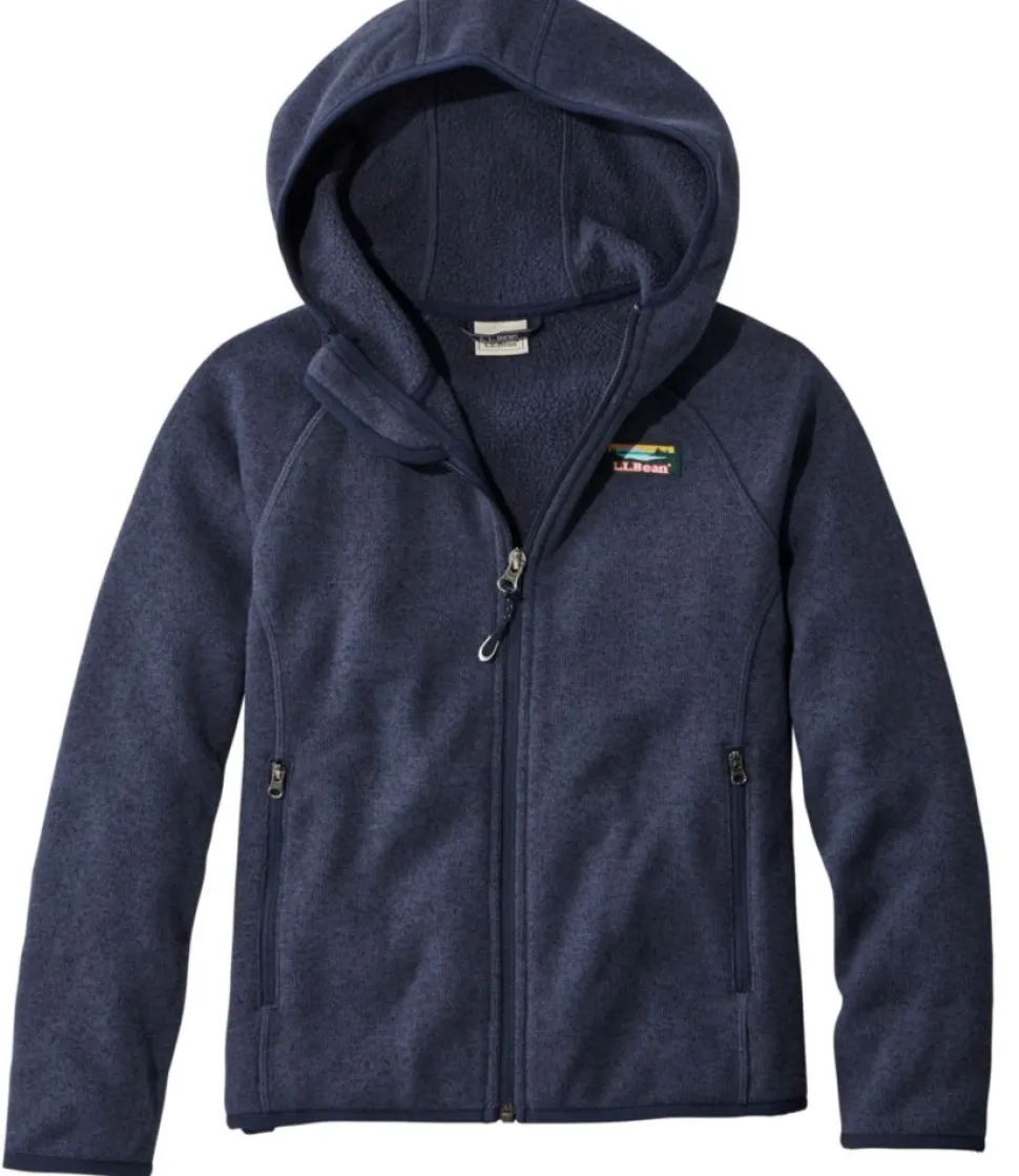 Best Sale L.L.Bean "Kids' Sweater Fleece, Hooded"