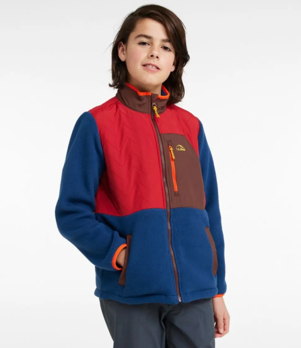 Hot L.L.Bean "Kids' Mountain Classic Fleece Jacket, Mixed Media"