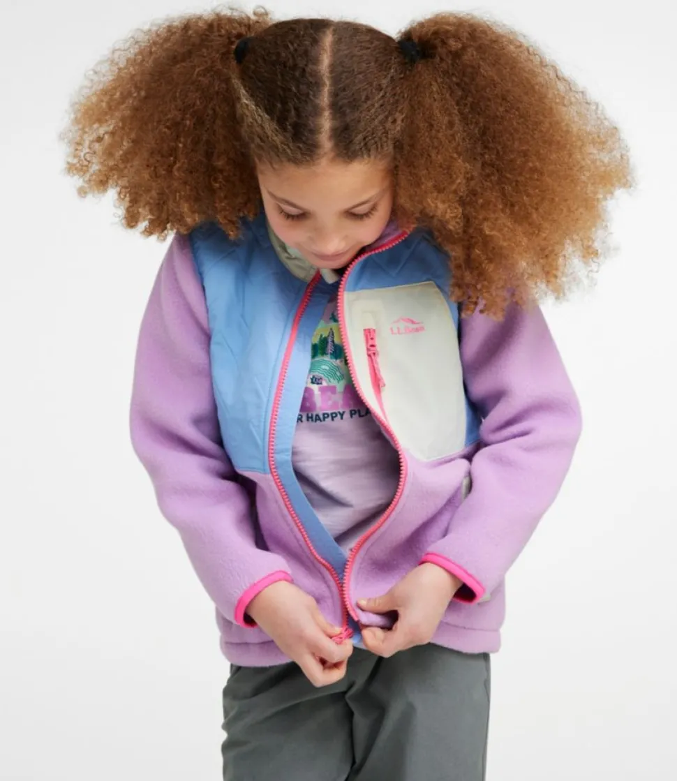 Hot L.L.Bean "Kids' Mountain Classic Fleece Jacket, Mixed Media"