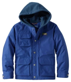 Best Sale L.L.Bean "Kids' Mountain Classic Water-Resistant Shirt Jacket" IndigoInk