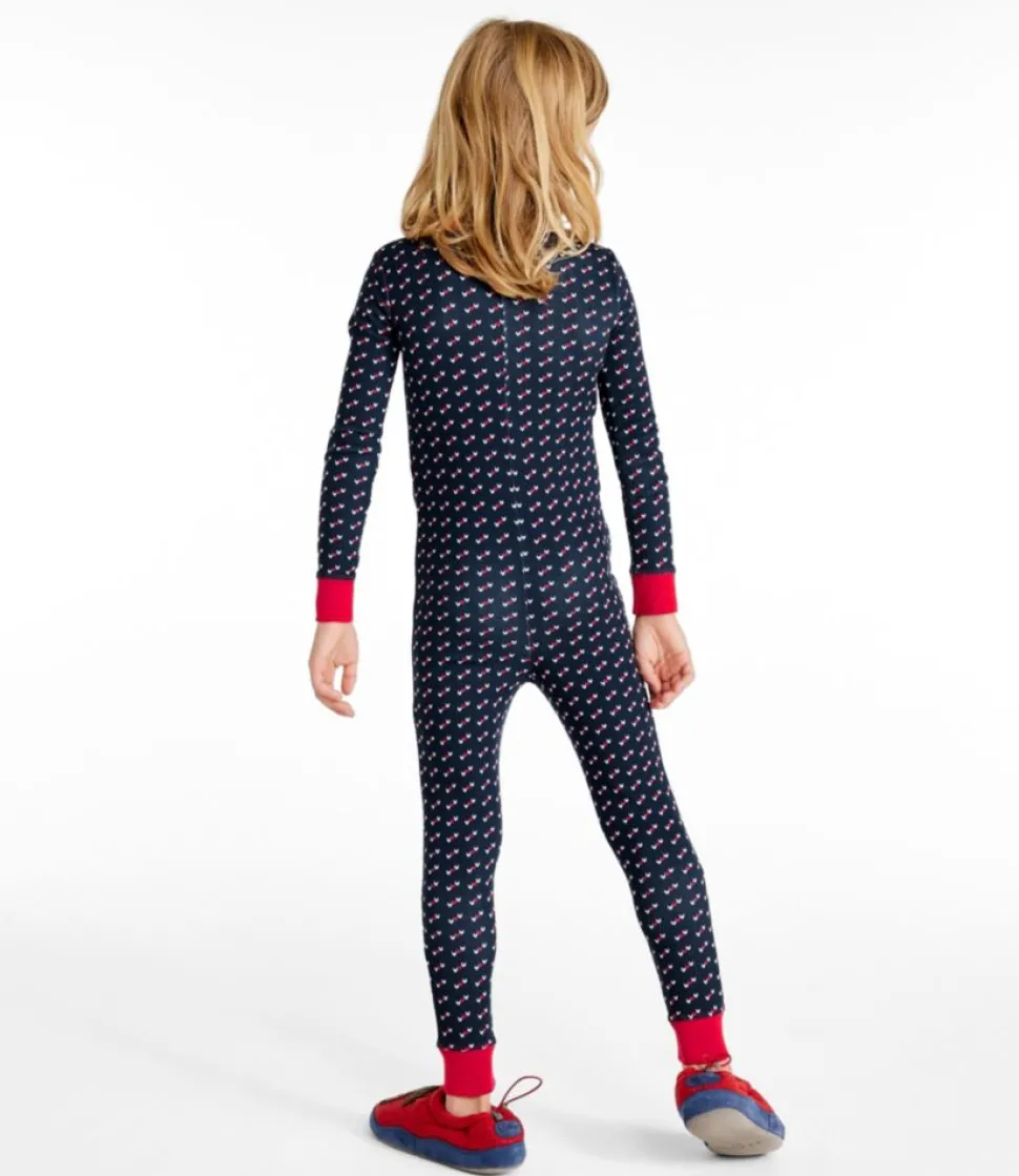 Best Sale L.L.Bean "Kids' Organic Cotton Fitted Onesie" ClassicNavyBird'sEye