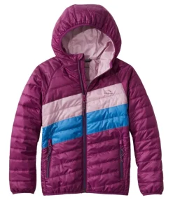 Cheap L.L.Bean "Kids' PrimaLoft Packaway Hooded Jacket, Colorblock"