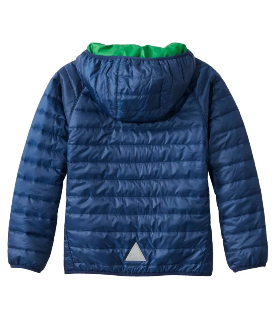 Cheap L.L.Bean "Kids' PrimaLoft Packaway Hooded Jacket, Colorblock"