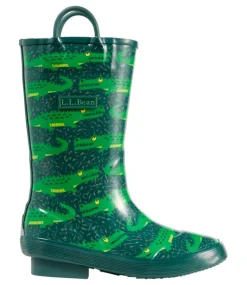 Hot L.L.Bean "Kids' Puddle Stompers Rain Boots, Print"