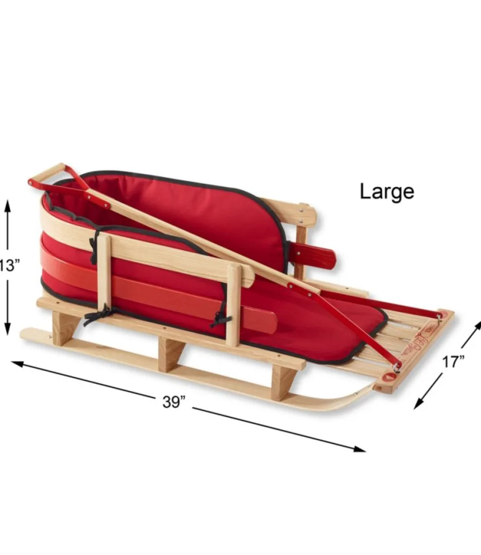 Best Sale L.L.Bean "Kids' Pull Sled with Pull Handle" NotApplicable