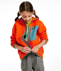 Online L.L.Bean "Kids' Retro Mountain Classic Fleece Jacket" IndigoInk/CarbonNavy