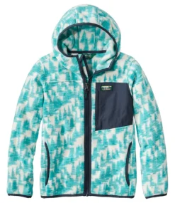 Cheap L.L.Bean "Kids' Retro Mountain Classic Fleece Jacket, Print"