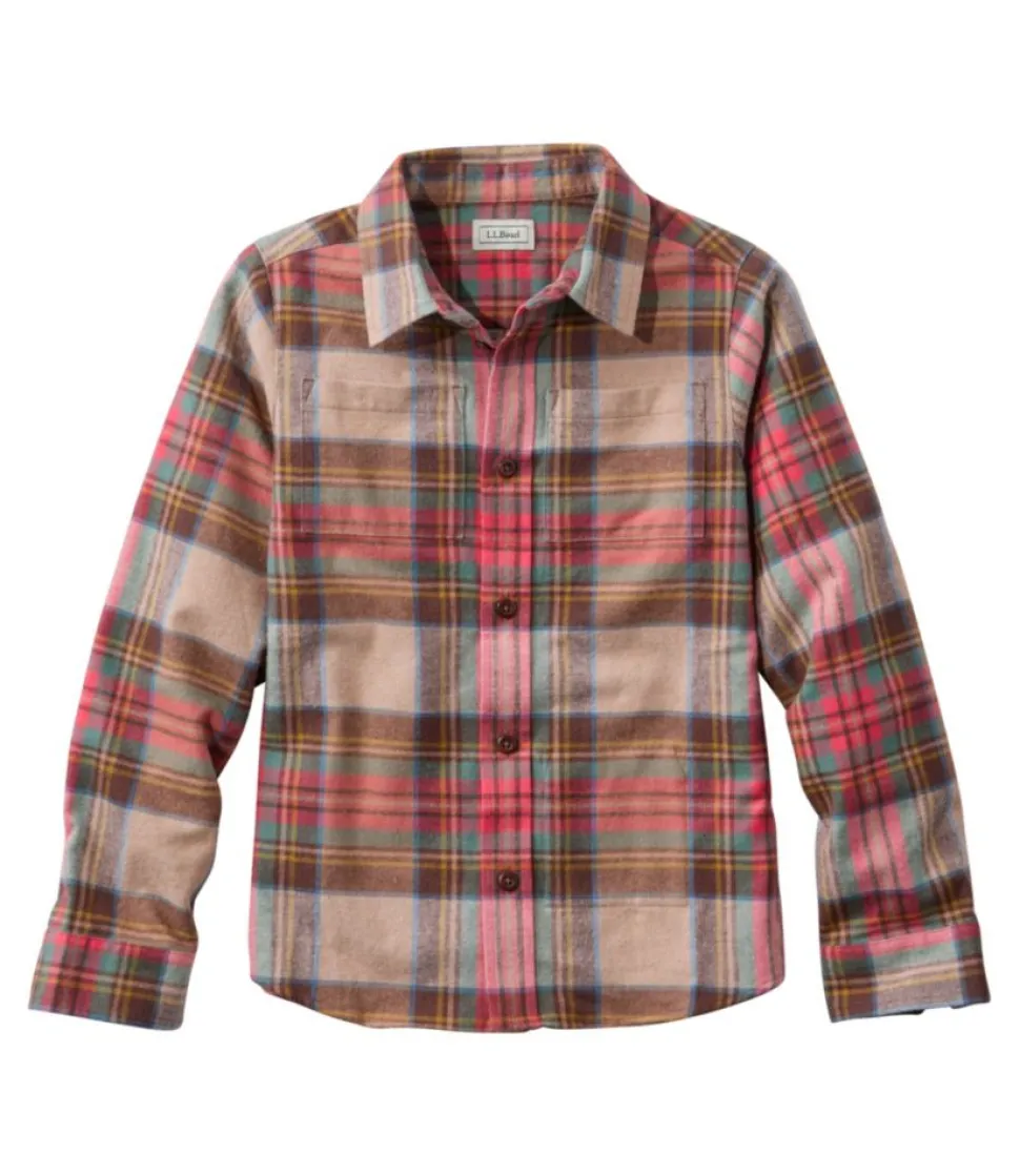 Shop L.L.Bean "Kids' Scotch Plaid Flannel Shirt"