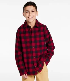 Shop L.L.Bean "Kids' Scotch Plaid Flannel Shirt"