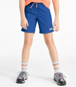 Online L.L.Bean "Kids' Stowaway Shorts" Nectar