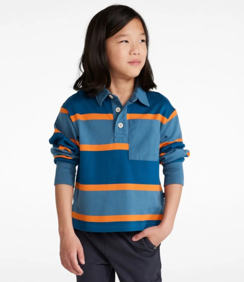Shop L.L.Bean "Kids' Striped Rugby Shirt"