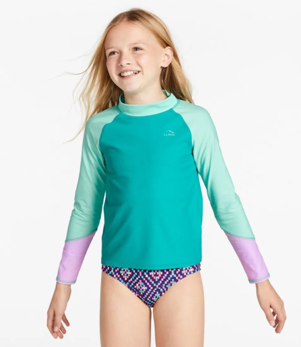Best L.L.Bean "Kids' Sun-and-Surf Swim Shirt"