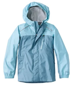 Clearance L.L.Bean "Kids' Trail Model Rain Jacket, Colorblock"