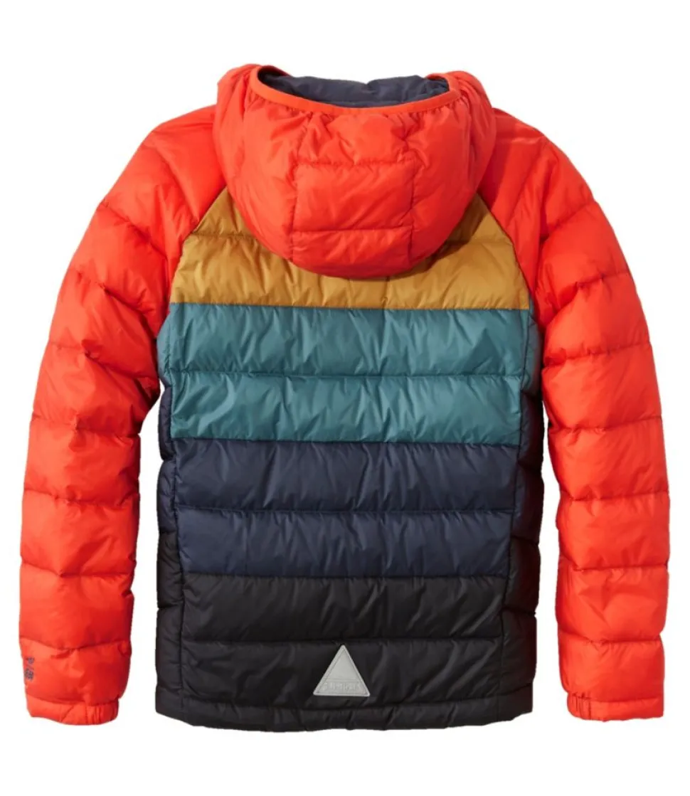 Best L.L.Bean "Kids' Ultralight 650 Down Jacket, Colorblock"