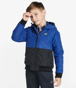New L.L.Bean "Kids' Warm-Up Insulated Jacket" IndigoInk/Black