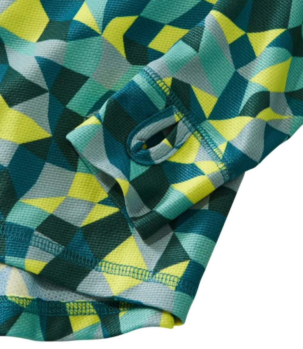 New L.L.Bean "Kids' Wicked Warm Midweight Long Underwear, Top Print"