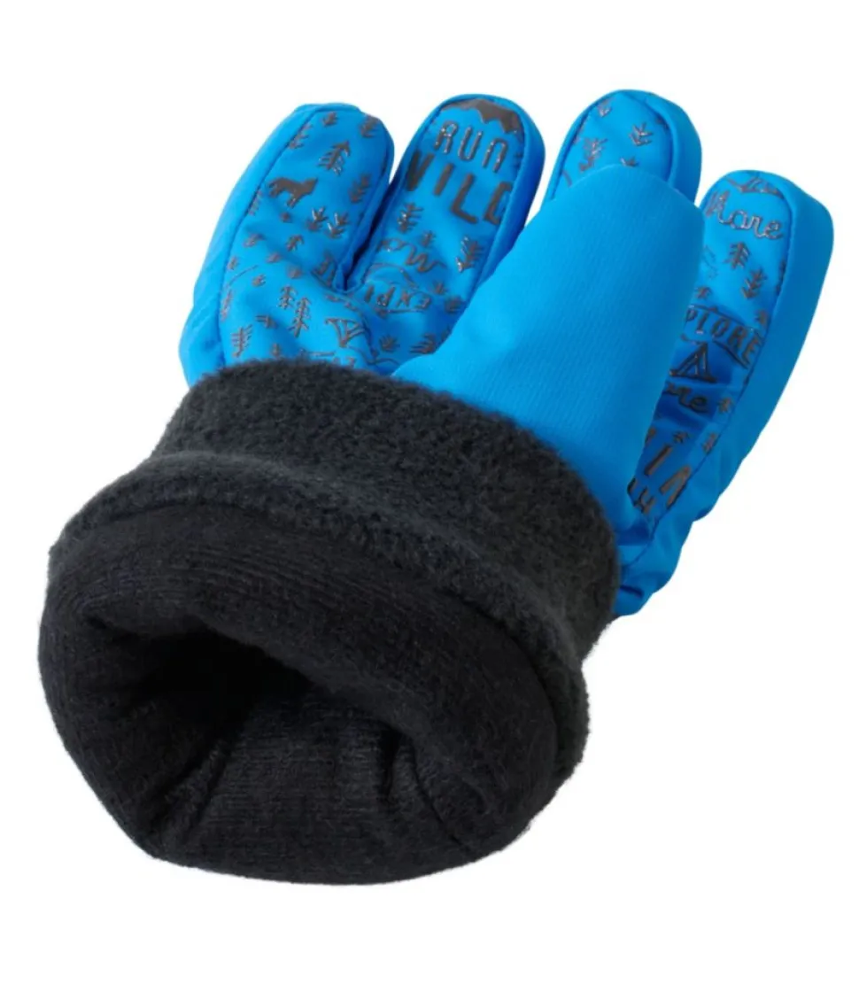 Outlet L.L.Bean "Kids' Wintry Mix Waterproof Gloves"