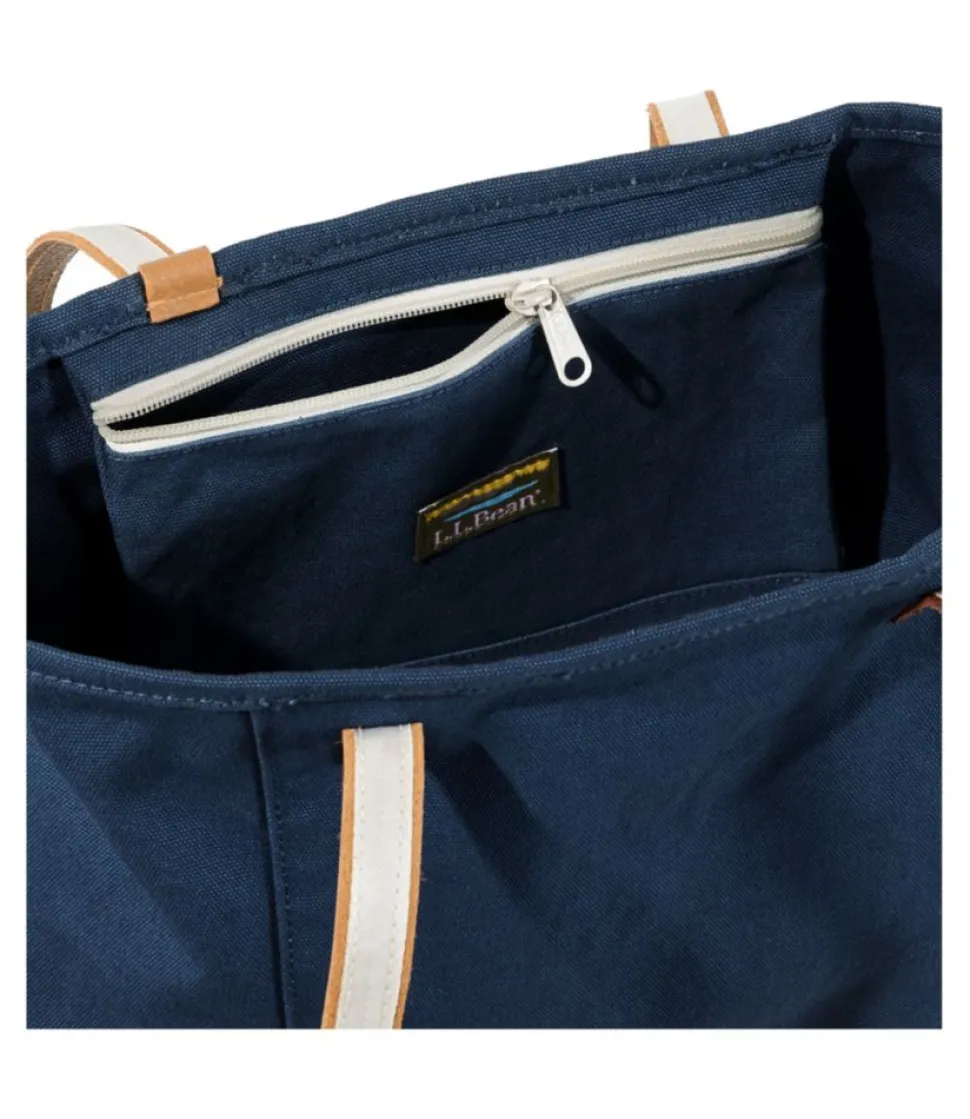 Flash Sale L.L.Bean "Leather-Handle Essential Tote Bag"