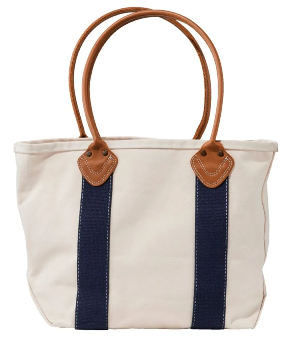 Best Sale L.L.Bean "Leather-Handle Katahdin Boat and Tote®"