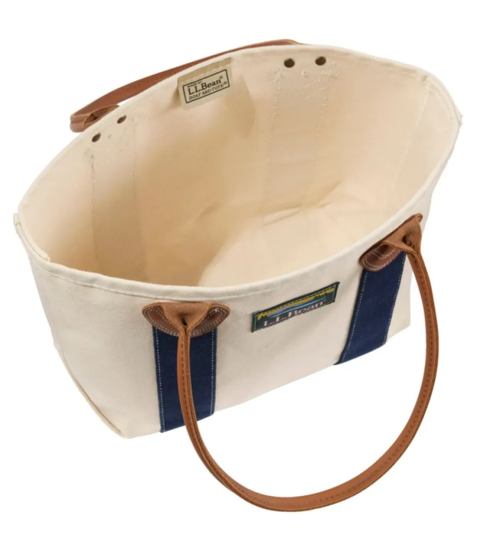 Best Sale L.L.Bean "Leather-Handle Katahdin Boat and Tote®"