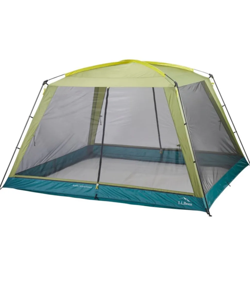 Best L.L.Bean " Acadia Family Screen House" Avocado/Chartreuse