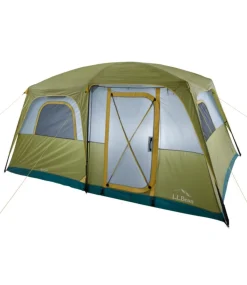 Flash Sale L.L.Bean " Acadia 8-Person Cabin Tent" Avocado/Chartreuse