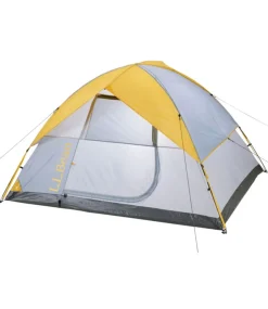 Flash Sale L.L.Bean " Access 4-Person Tent" StainlessSteel/Asphalt/FieldGold