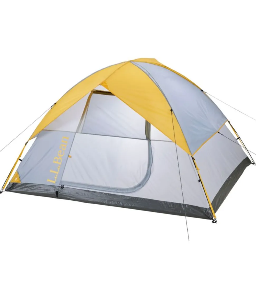 Flash Sale L.L.Bean " Access 4-Person Tent" StainlessSteel/Asphalt/FieldGold
