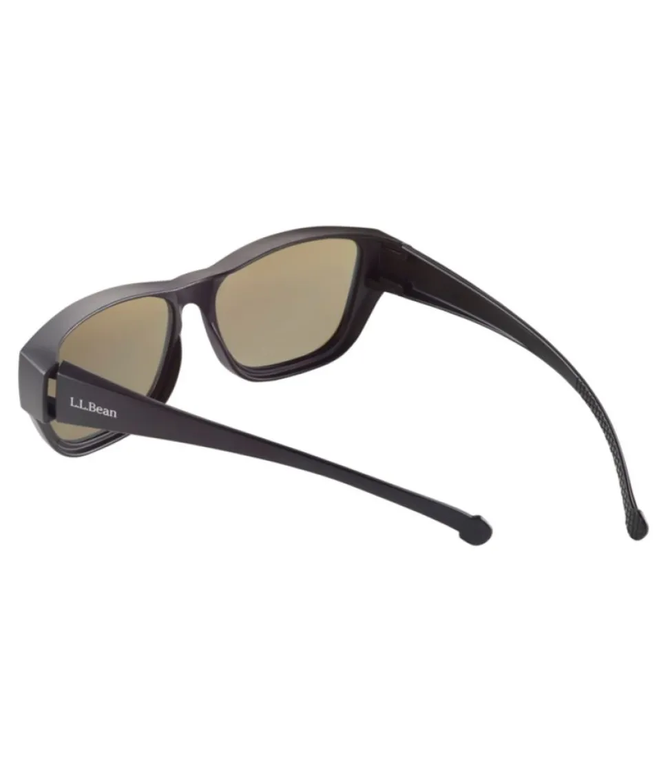 Online L.L.Bean " Classic Over The Glasses Polarized Sunglasses" MatteBlack