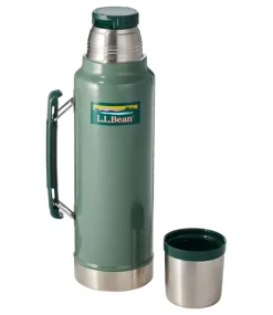 Sale L.L.Bean " Classic Vacuum Bottle, 1.5 Quart" HammertoneGreen