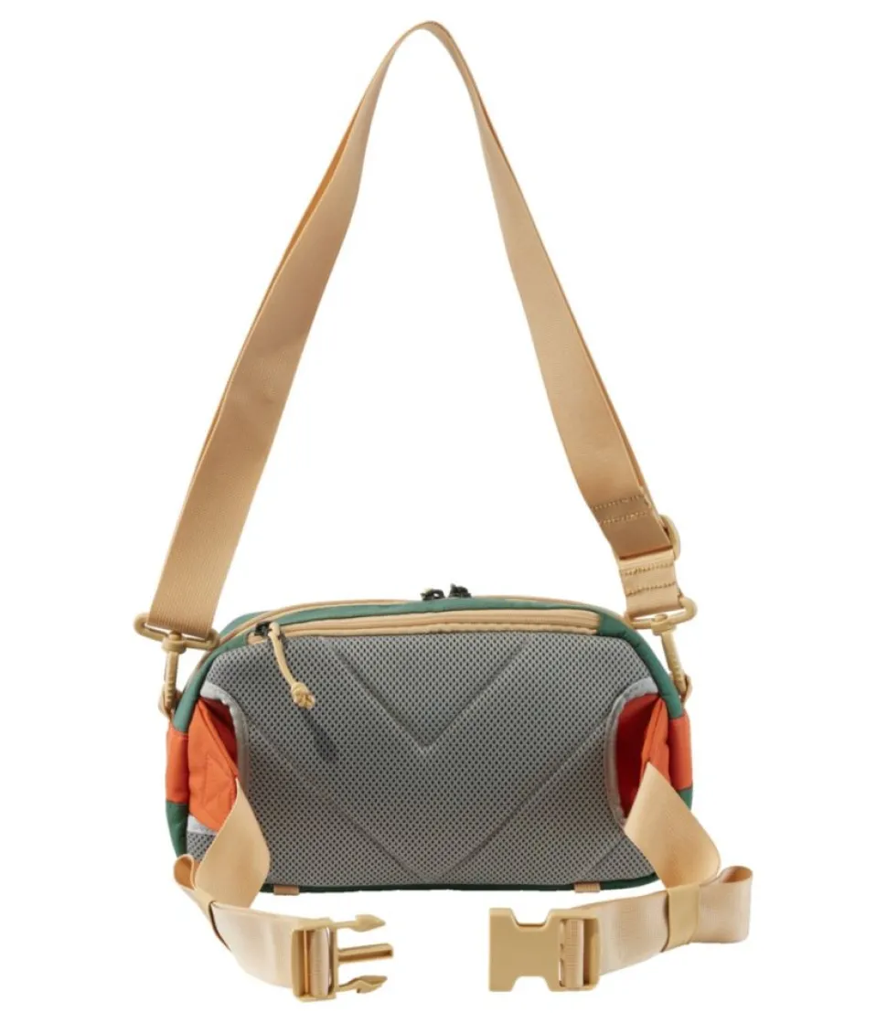 Clearance L.L.Bean " Continental Waist Pack, Color Block"