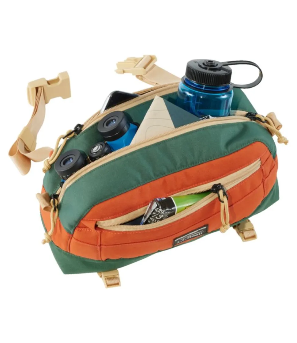 Clearance L.L.Bean " Continental Waist Pack, Color Block"