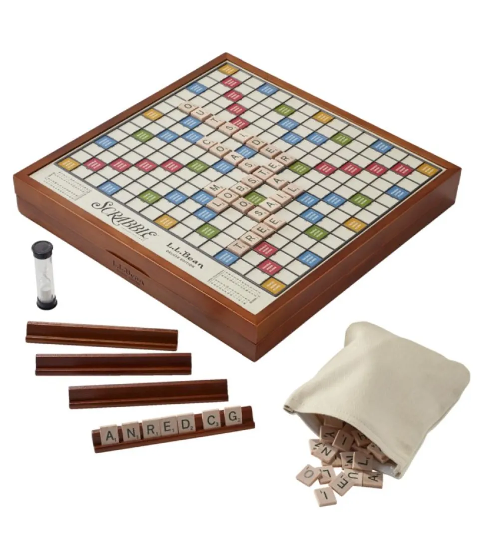 Fashion L.L.Bean " Deluxe Scrabble" NotApplicable